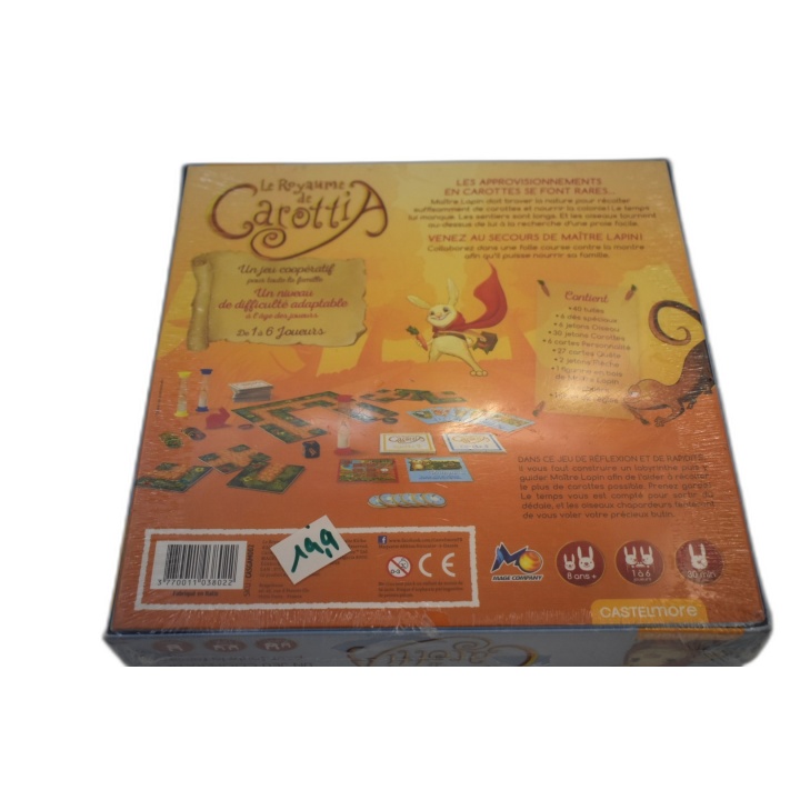Le Royaume de Carottia - Castelmore - Jeu Coopératif Famille 1-6 Joueu