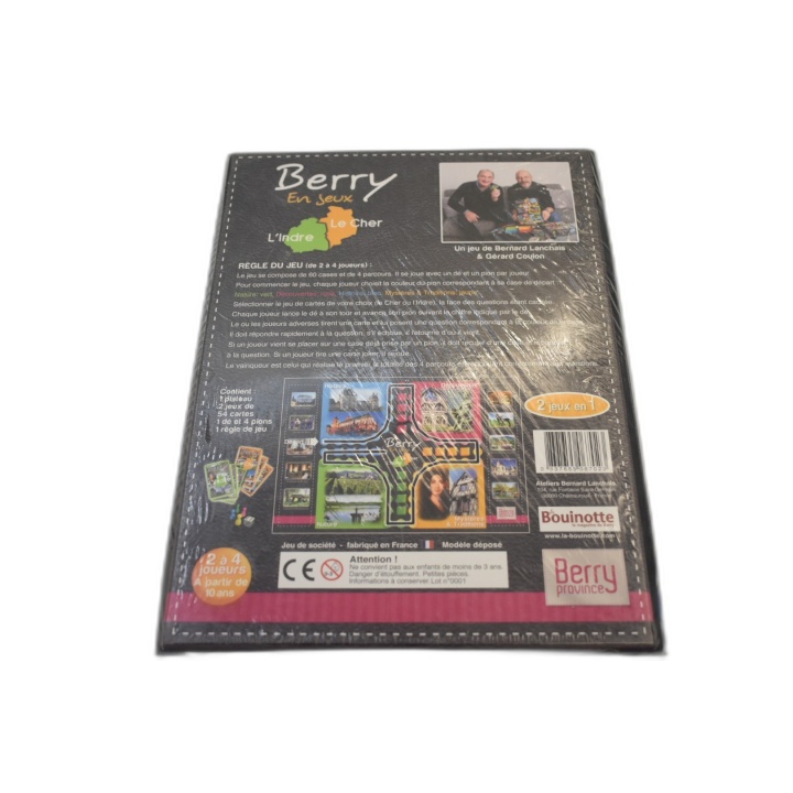 Berry en Jeux - Jeu Quiz Trivia 2-4 Joueurs - 400 Questions Indre & Ch