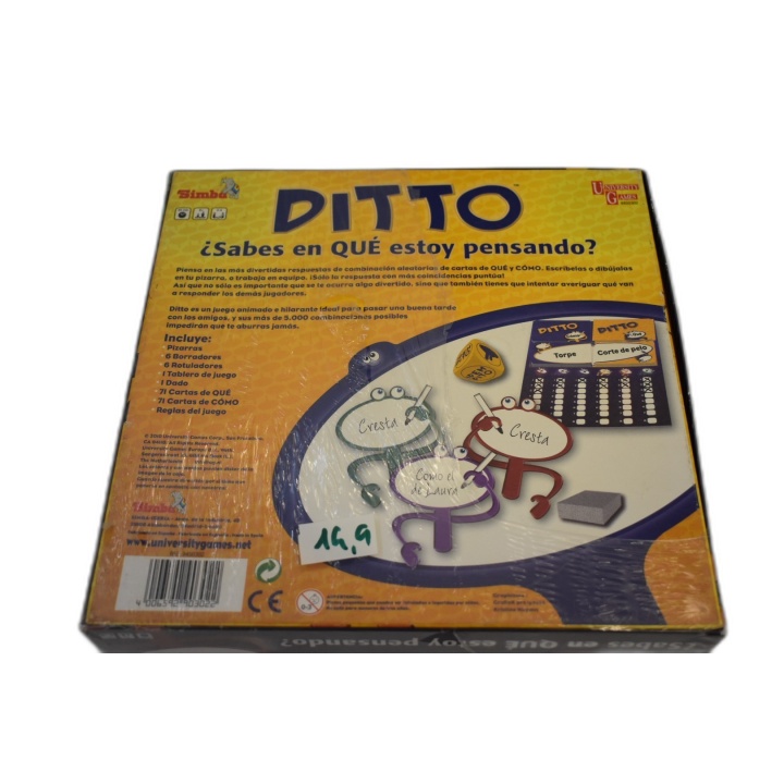 Ditto Simba - Jeu de Société Ambiance Famille - Devinez ce que je pens
