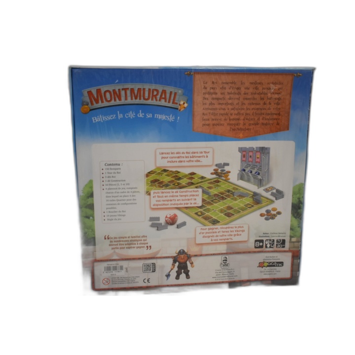 Montmurail - Gigamic - Jeu de Société Stratégie Construction 2-4 Joueu