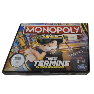 Monopoly Speed - Hasbro Gaming - Jeu Stratégie 2-4 Joueurs - 8 ans - N