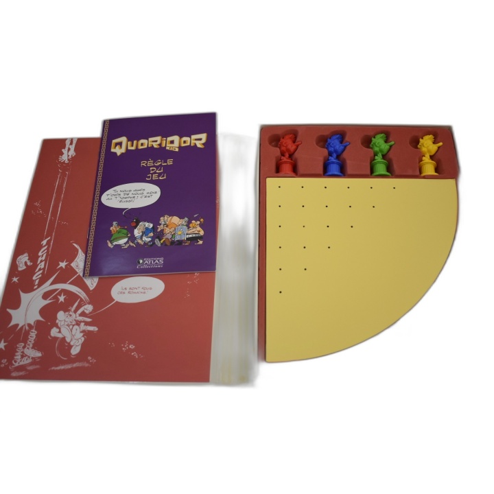 Quoridor Kid Éditions Atlas - Jeu Stratégie 2-4 Joueurs - Dès 5 ans -