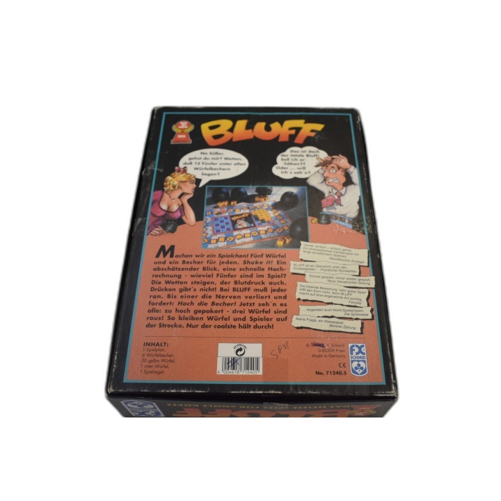 Bluff - FX Schmid - Richard Borg - Jeu de dés bluff 2-6 joueurs - Spie