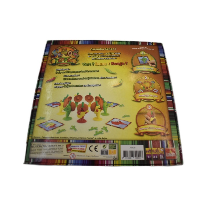 Señor Pepper - Jeu de société ambiance famille - Dès 6 ans - Occasion