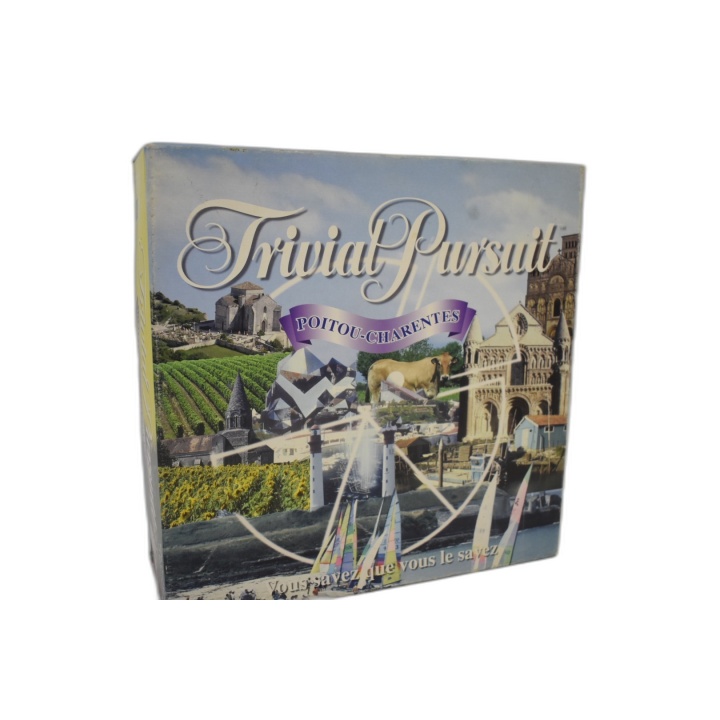 Trivial Pursuit Poitou-Charentes - Jeu Quiz Régional - 2 Joueurs et +