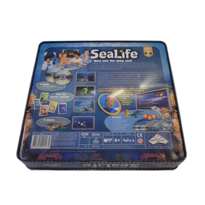 SeaLife DVD Board Game - IdOntity GamOs - Jeu Famille Océan - Occasion