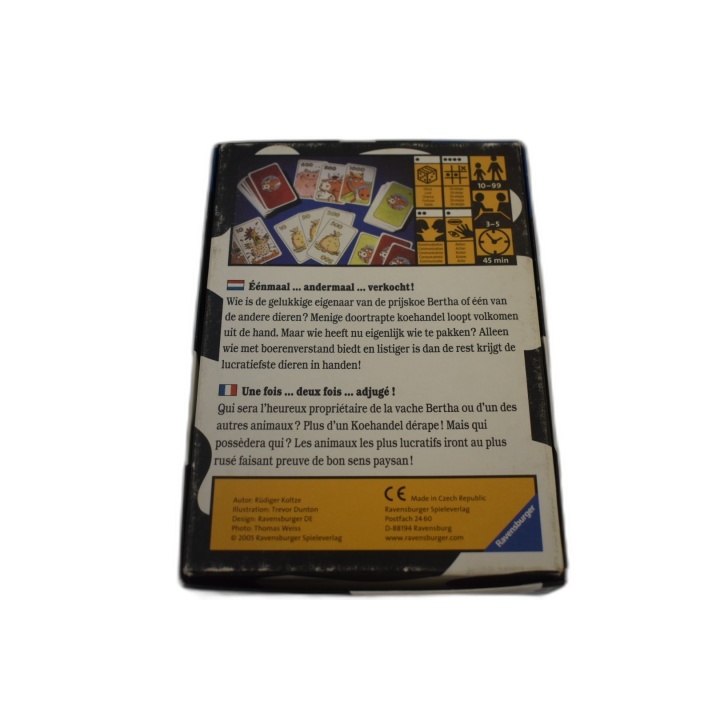 Koe Handel - Ravensburger - Jeu de Cartes Enchères Ferme 3-5 Joueurs -