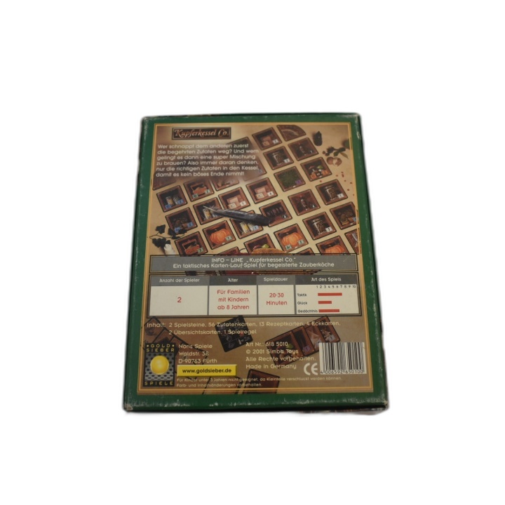 Kupferkessel Co. - Gold Sieber Spiele - Jeu de Stratégie Familial - No