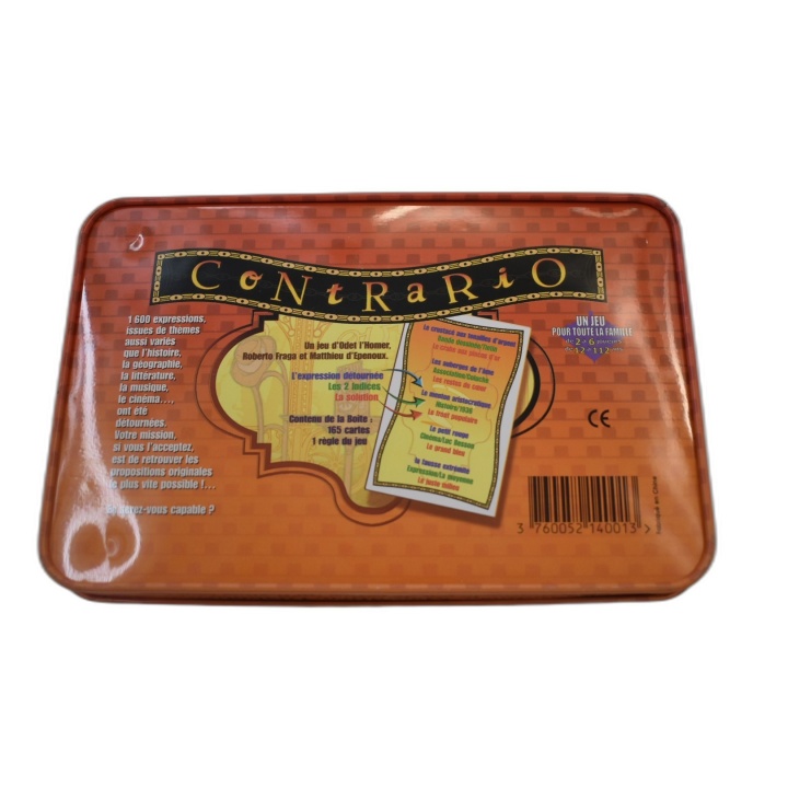 Contrario - Jeu de Cartes 3-8 Joueurs - 1600 Expressions Détournées -