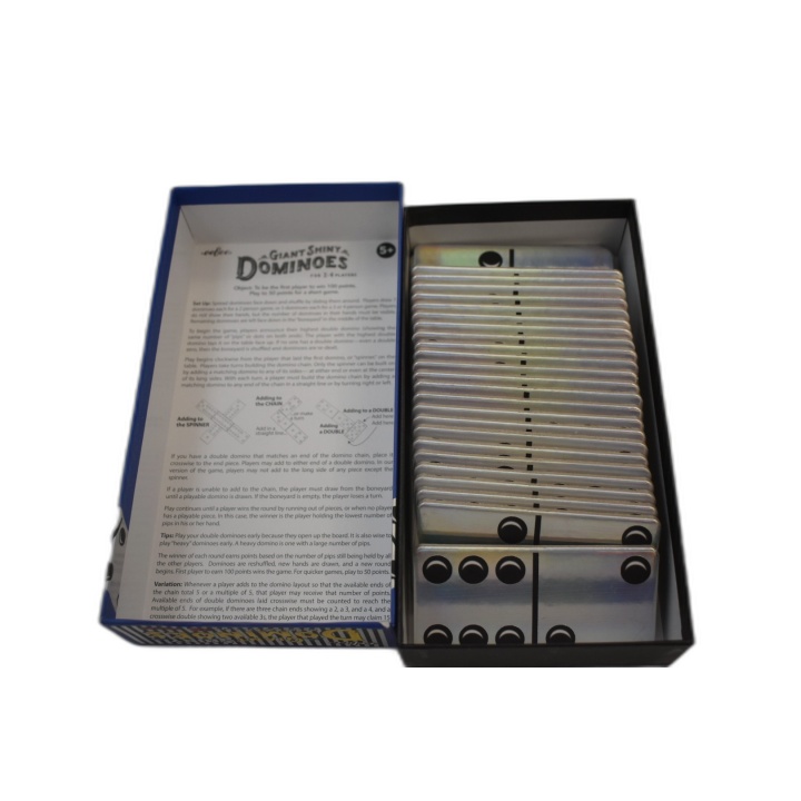 Giant Shiny Dominoes eeBoo - Jeu de Dominos Géants Holographiques 28 P