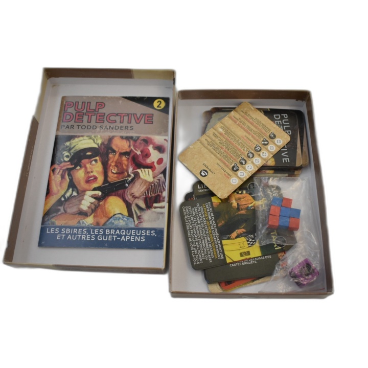Pulp Detective Extension 2 - Todd Sanders - Jeu Déduction - Occasion C