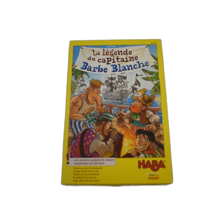 La Légende du Capitaine Barbe Blanche - HABA - Jeu Coopération Mémoire