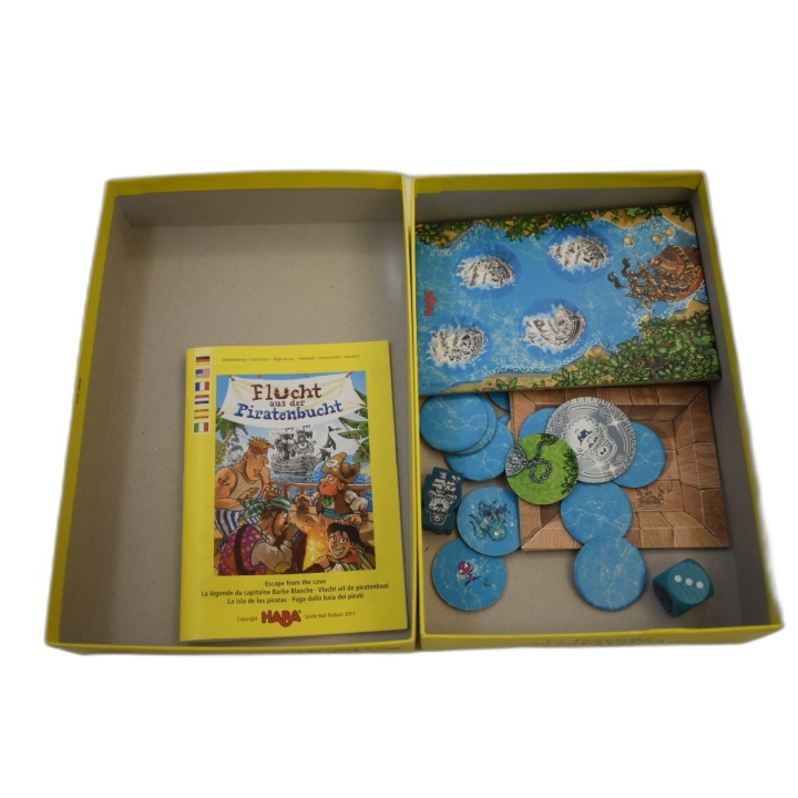 La Légende du Capitaine Barbe Blanche - HABA - Jeu Coopération Mémoire