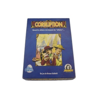 Corruption - Blue Games / Descartes - Jeu de Bluff Bruno Faidutti 3-6