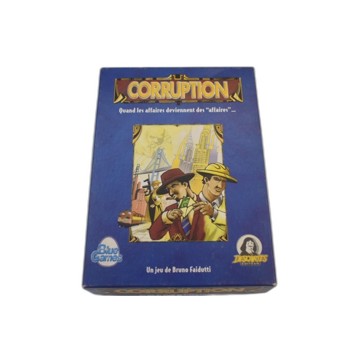 Corruption - Blue Games / Descartes - Jeu de Bluff Bruno Faidutti 3-6