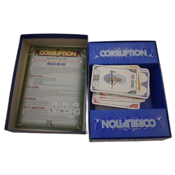Corruption - Blue Games / Descartes - Jeu de Bluff Bruno Faidutti 3-6