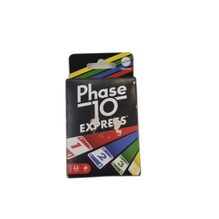 Phase 10 Express - Mattel Games - Jeu de cartes 2-3 Joueurs - 7 ans -