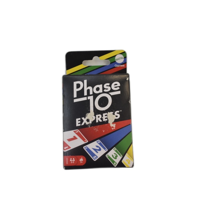 Phase 10 Express - Mattel Games - Jeu de cartes 2-3 Joueurs - 7 ans -