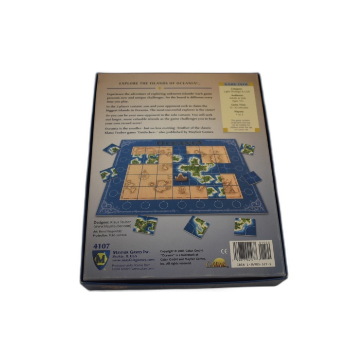 Oceania Klaus Teuber's Classics - Mayfair Games - Jeu Exploration 1-2