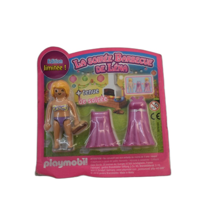 Playmobil La Soirée Barbecue de Léna - Édition Limitée - Figurine + Te