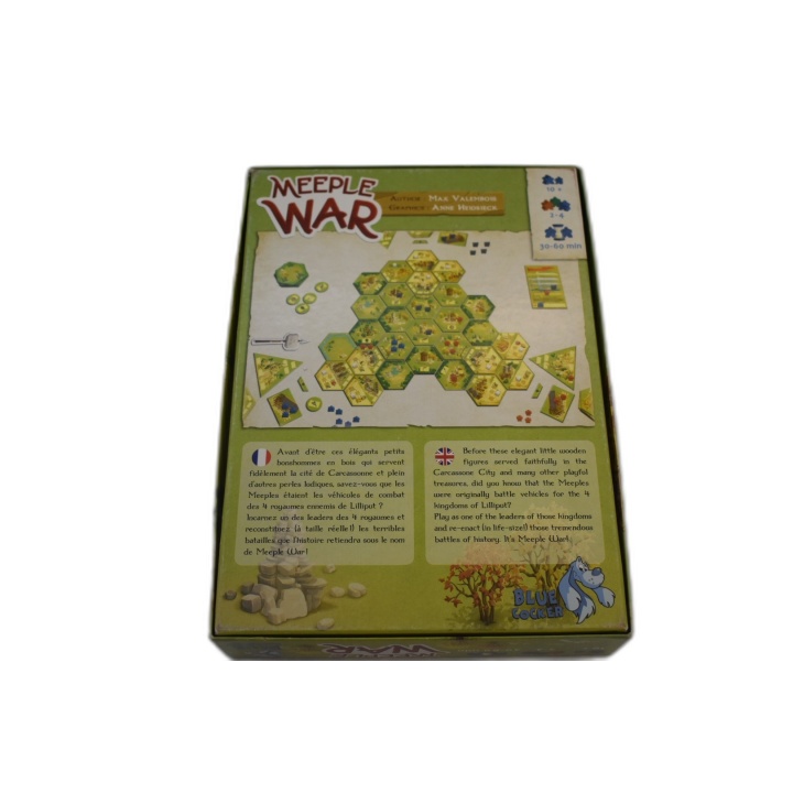 Meeple War - Max Valembois - Jeu de Stratégie Conquête 2-4 Joueurs - 1