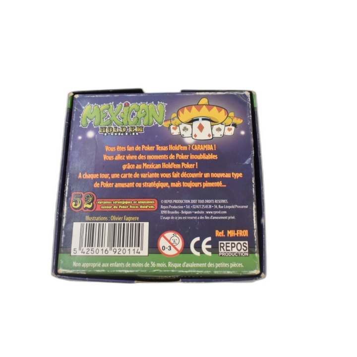 Mexican Hold'em Poker - Repos Production - Jeu de cartes 52 variantes