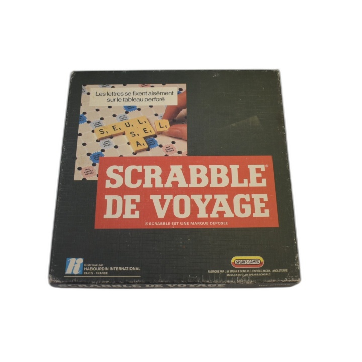 Scrabble de Voyage Spear's Games - Jeu de lettres 2-4 joueurs - Platea