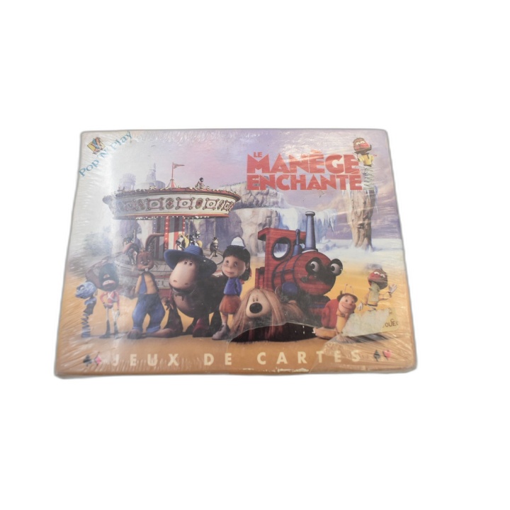 Le Manège Enchanté - Jeu de Cartes Pop'N'Play - Neuf Scellé - Dès 4 an
