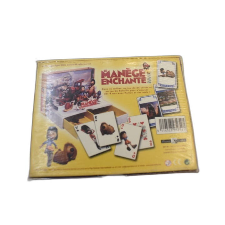 Le Manège Enchanté - Jeu de Cartes Pop'N'Play - Neuf Scellé - Dès 4 an