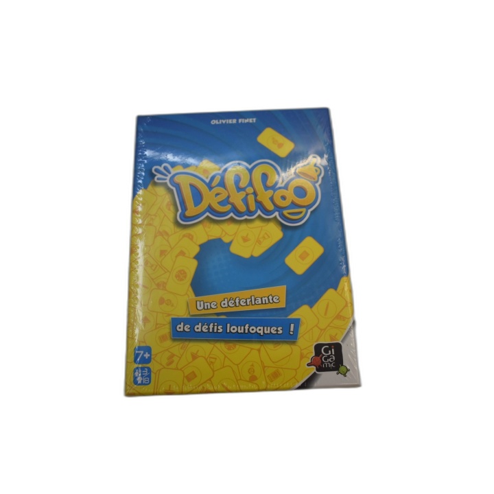Défifos - Jeu de Défis Loufoques en Équipe - 3 Équipes - 7 ans+ - Neuf