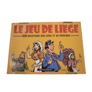 Le Jeu de Liège - Noir Dessin - Jeu de Plateau Régional - Occasion Com