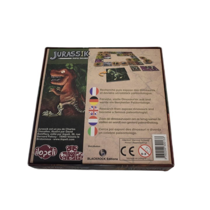 Jurassik - Ilopeli - Jeu de société Enfants 2-5 Joueurs - 5 ans+ - Occ