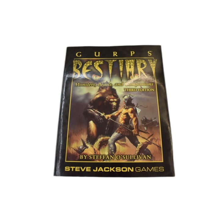 GURPS Bestiary 3e Édition - Steve Jackson Games - Supplément JDR Monst