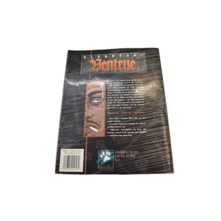 Clanbook Ventrue - White Wolf - Supplément JDR Vampire la Mascarade -