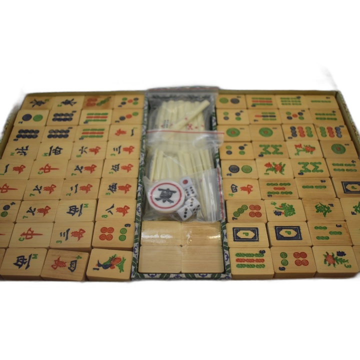 Jeu de Backgammon Vintage - Valise Tissu Rétro - Jeu Classique Stratég