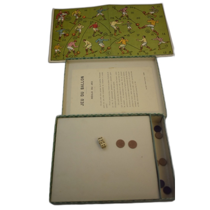 Jeu de Foot Ball Ancien - Jeux & Jouets Français Paris - Jeu de Sociét