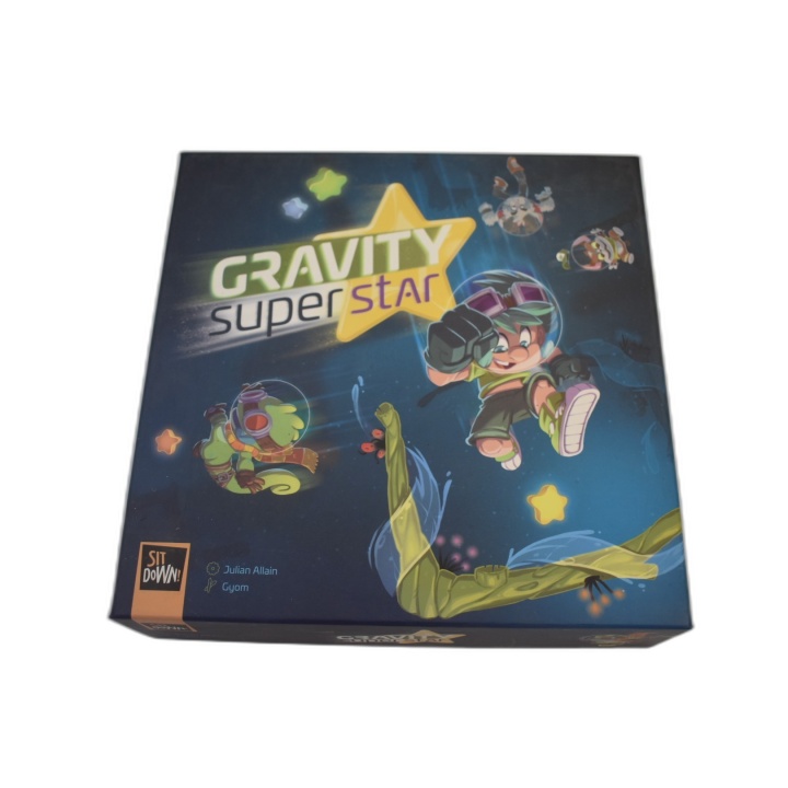 Gravity Superstar - Sit Down! - Jeu de société familial 2-4 joueurs -