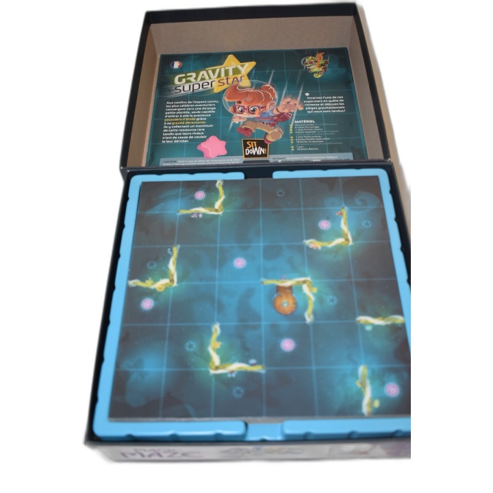 Gravity Superstar - Sit Down! - Jeu de société familial 2-4 joueurs -