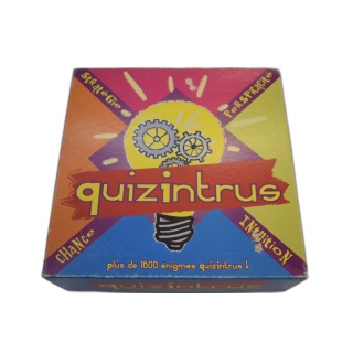 Quizintrus - Jeu de société Quiz & Énigmes +1600 défis - Stratégie Int