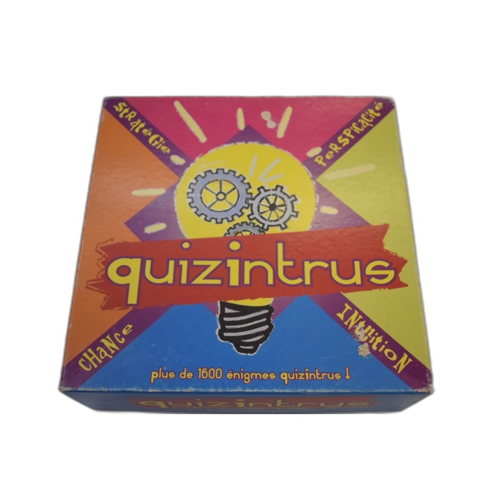 Quizintrus - Jeu de société Quiz & Énigmes +1600 défis - Stratégie Int