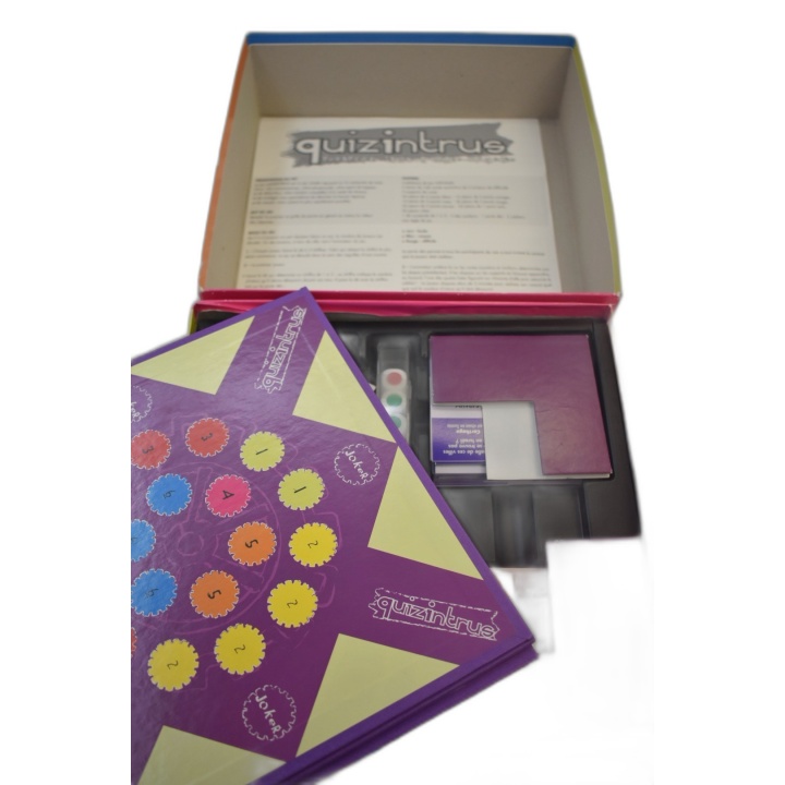 Quizintrus - Jeu de société Quiz & Énigmes +1600 défis - Stratégie Int