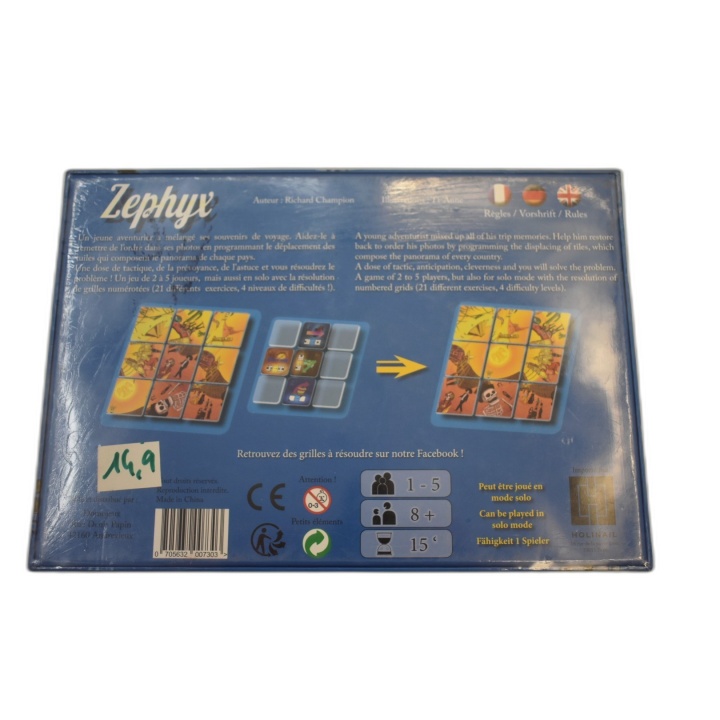 Zephyx - Ti-Anne - Jeu de Tactique 1-5 Joueurs - 8 ans - Monuments du