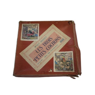 Les Trois Petits Cochons Walt Disney - Jeu de Patience Puzzle Vintage