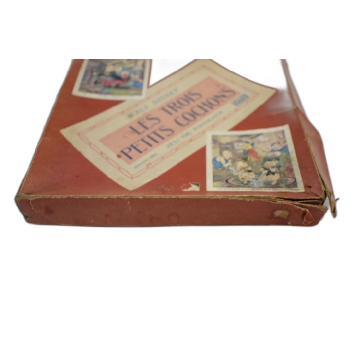 Les Trois Petits Cochons Walt Disney - Jeu de Patience Puzzle Vintage