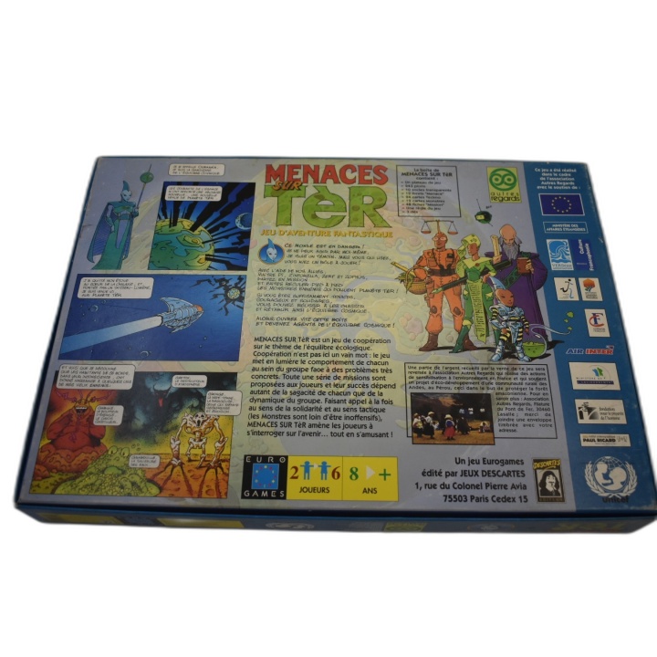 Menaces sur Ter - Euro Games - Jeu d'Aventure Fantastique - Occasion