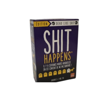 Shit Happens Édition Dead Like Shit - Goliath - Jeu Humour 2+ Joueurs