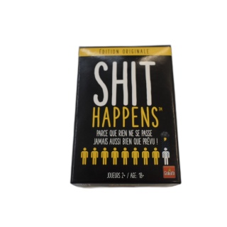 Shit Happens Édition Originale - Goliath - Jeu de Cartes Adultes 2+ Jo