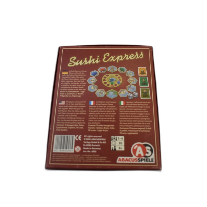 Sushi Express - Abacus Spiele - Jeu de Cartes Familial 2-5 Joueurs - 7
