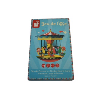 Jeu de l'Oie Janod - Jeu de Parcours Enfants 2-4 Joueurs - 4-8 ans - O