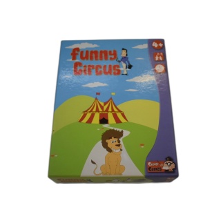 Funny Circus - Clever Games - Jeu de cartes enfant 2-5 Joueurs - 4 ans